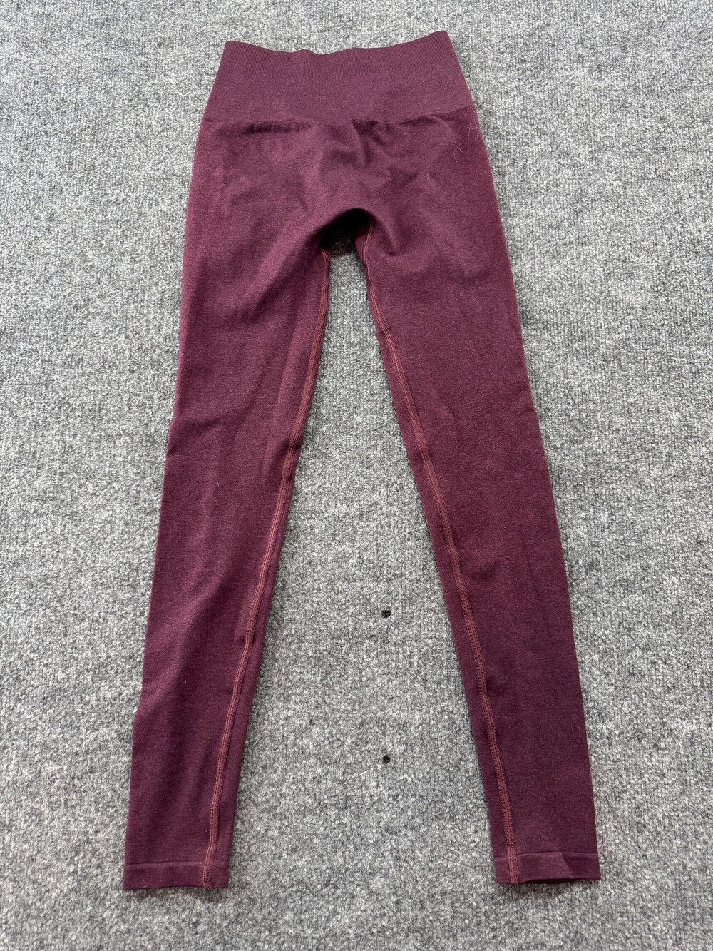 Alphalete Leggings Womens Small Purple Seamless High Waist Ankle Yoga Gym Pants
